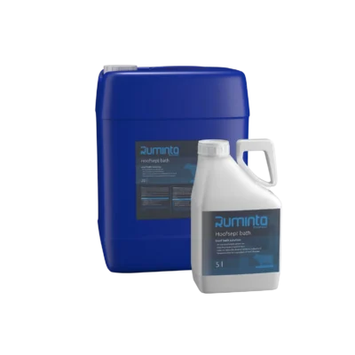 Soluție RUMINTA Hoof Bath pentru igiena copitelor la bovine și ovine