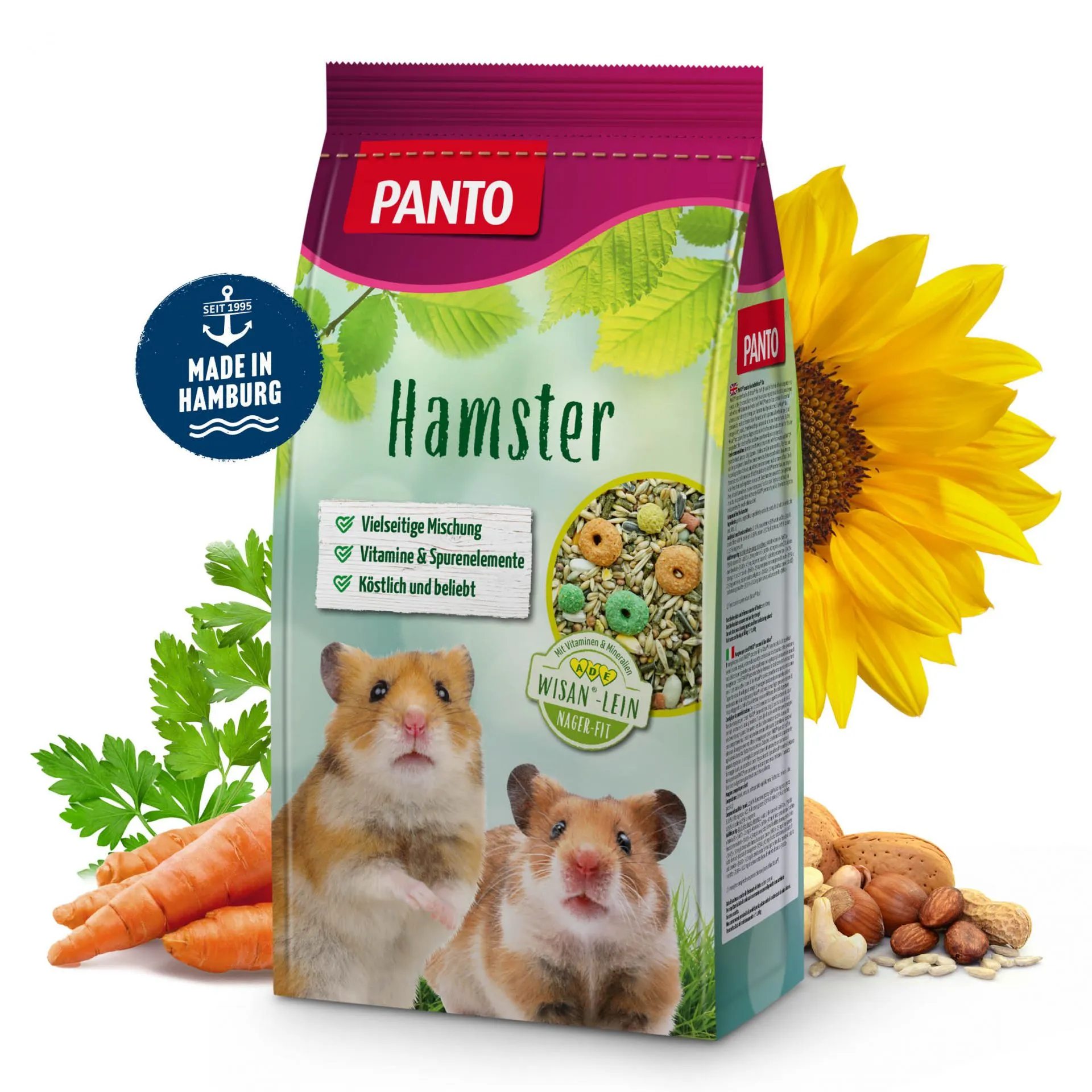 Hrană completă pentru hamsteri cu Wisan Lein - PANTO Hrană completă pentru hamsteri cu Wisan Lein - PANTO