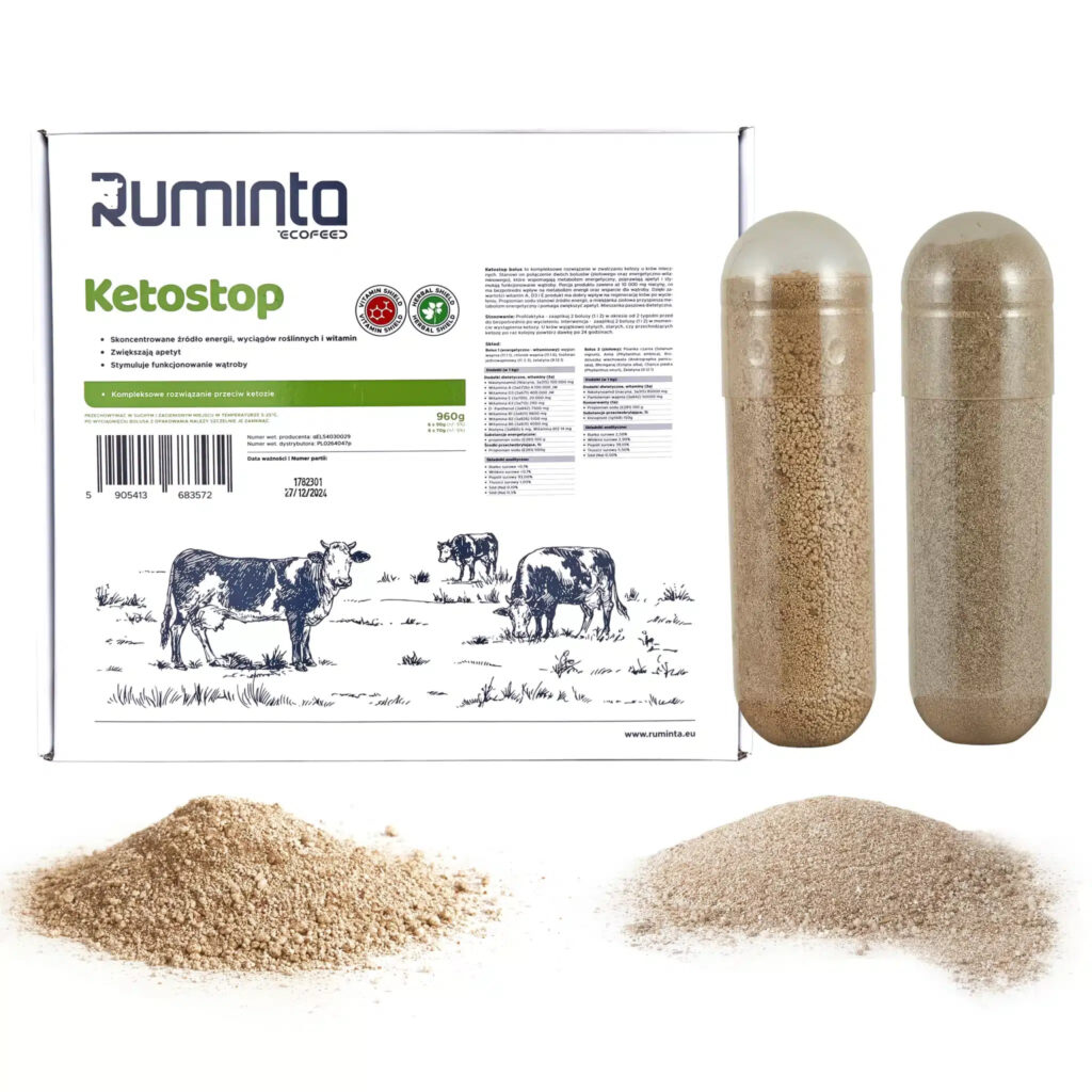 RUMINTA Ketostop Bolus – soluție completă pentru prevenirea cetozei la vacile de lapte