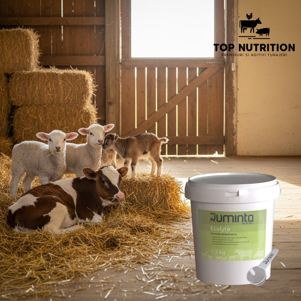 Deshidratarea la miei, iezi și viței – prevenire și soluții rapide